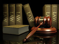 picture of law books and gavel